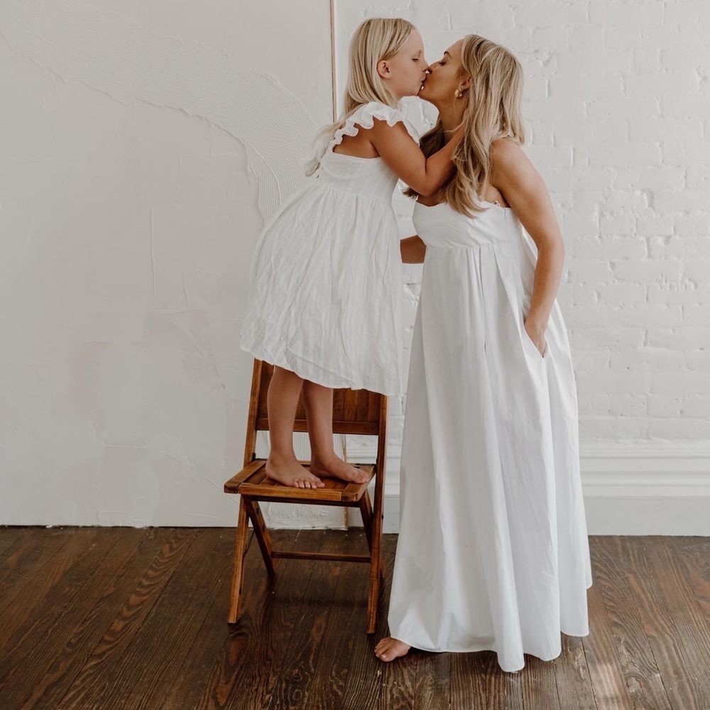Zara white dress